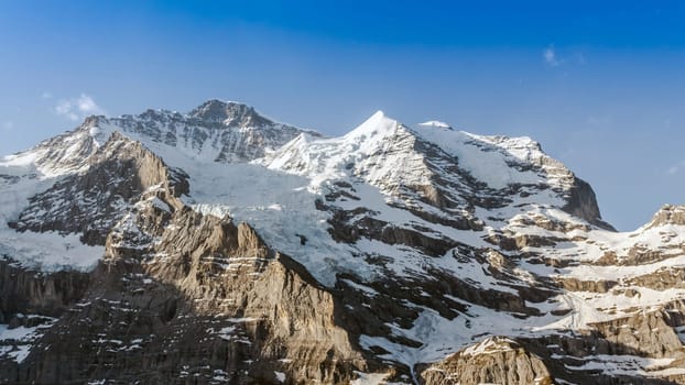 Swiss Alps, Jungfrau Mountain Landscape in Switzerland