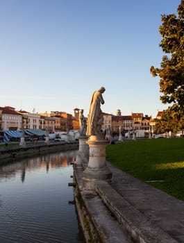 View of Prato della Valle square, Padova