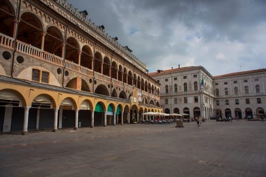 PADOVA, ITALY - AUGUST, 28: Palazzo della Ragione