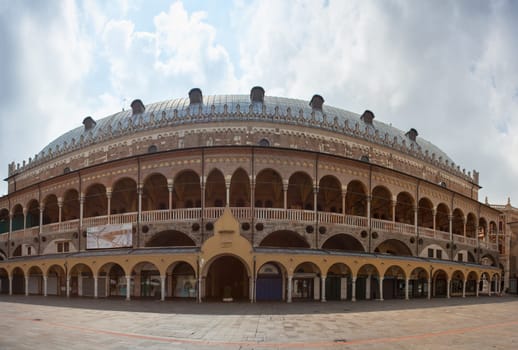 PADOVA, ITALY - AUGUST, 28: Palazzo della Ragione
