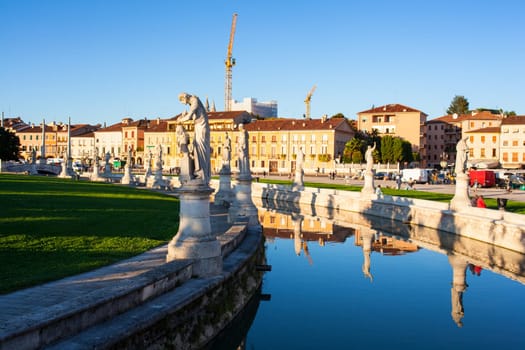 View of Prato della Valle square, Padova