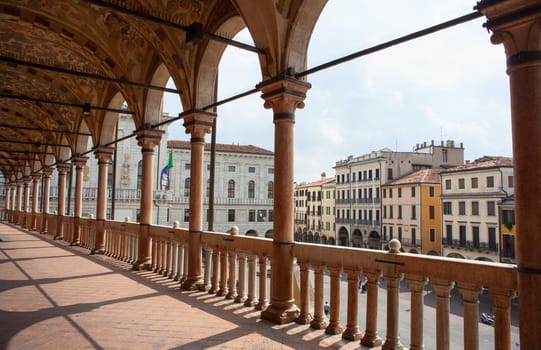 PADOVA, ITALY - AUGUST, 28: Palazzo della Ragione