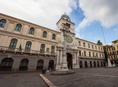 PADOVA, ITALY - AUGUST, 28: Piazza dei Signori, Padova
