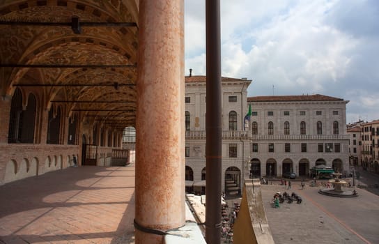 PADOVA, ITALY - AUGUST, 28: Palazzo della Ragione
