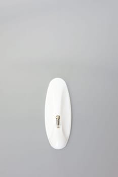 A close up shot of a picture hook