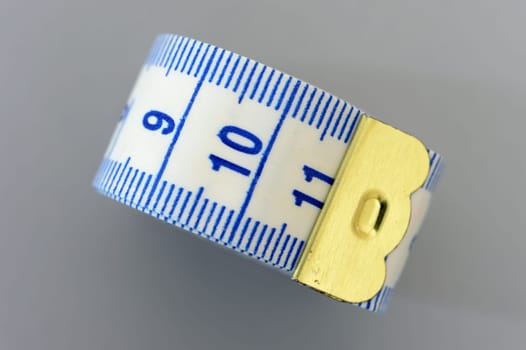 A conceptual dieting image using a measuring tape