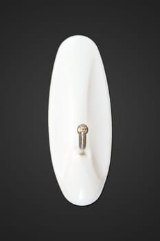 A close up shot of a picture hook