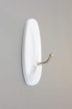 A close up shot of a picture hook
