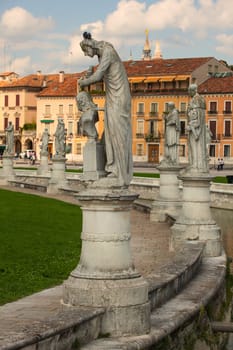 View of Prato della Valle square, Padova