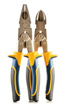 Tools isolated on white background.