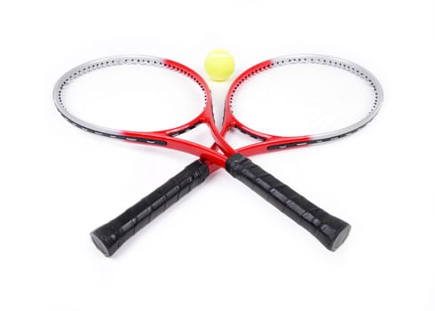 tennis racket isolated on  white background