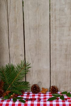 Christmas Wood Background Nature