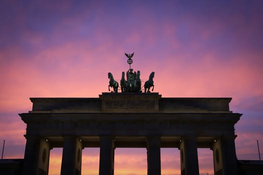 Berlin, Germany. Brandenburger Tor, Pariser Platz