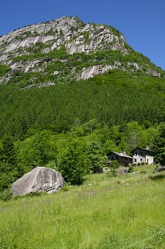 A Beautiful Landscape of the Italian Alps