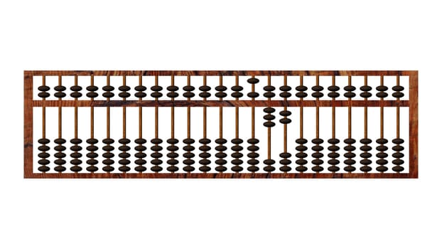 Accounting abacus for adv or others purpose use