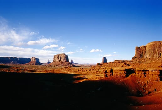 Mittens in Monument Valley, Arizona