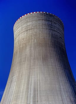 Cooling Tower on Nuclear Power Plant
