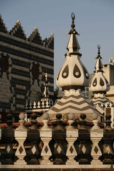 the Abu Darwish Mosque in the City Amman in Jordan in the middle east.