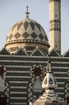 the Abu Darwish Mosque in the City Amman in Jordan in the middle east.