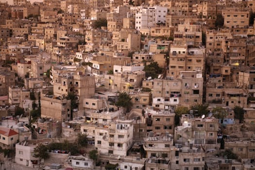 The City Centre of the City Amman in Jordan in the middle east.