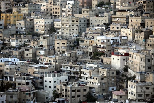 The City Centre of the City Amman in Jordan in the middle east.