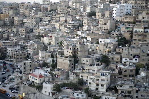 The City Centre of the City Amman in Jordan in the middle east.