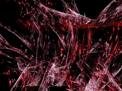 A digitally generated background fractal..