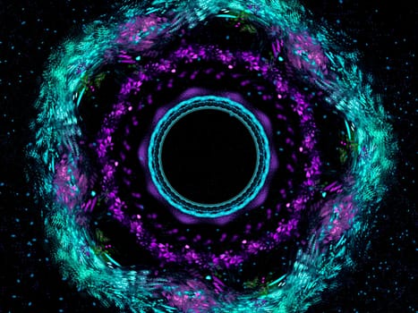 A digitally generated background fractal..