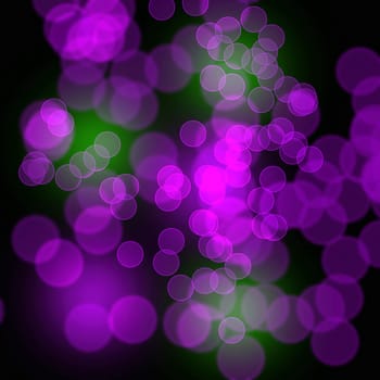 Bokeh. Festive and colorful background..