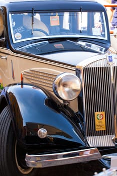 MILAN, ITALY - MAY, 25: View of old car