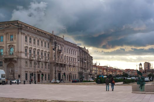 TRIESTE, ITALY - SEPTEMBER, 22: View of Trieste