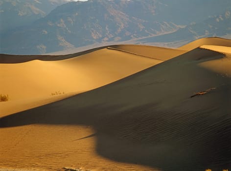Sand Dunes in Death Valley, California