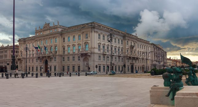 TRIESTE, ITALY - SEPTEMBER, 22: View of Trieste