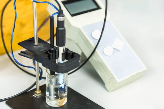 Research laboratory measuring equipment electronic device