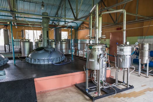Tank equipment. Pharmaceutical and chemical industry. Manufacture on plant