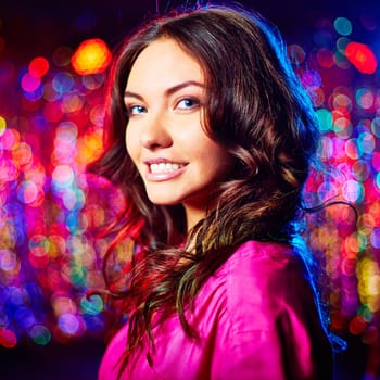 Portrait of a beautiful girl