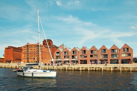 Hafen Hansestadt Wismar Deutschland / Port Hanseatic City Wismar Germany