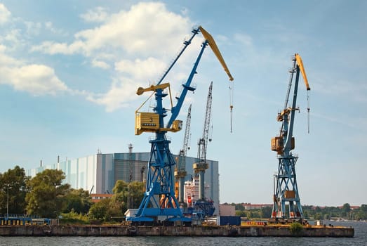 Hafen Hansestadt Wismar Deutschland / Port Hanseatic City Wismar Germany