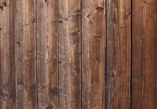 Rustic brown wooden boards as background