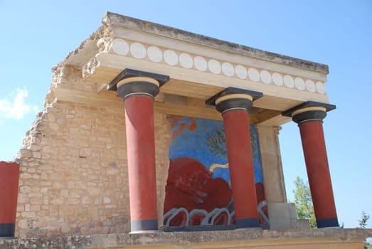 Knossos Crete Greece