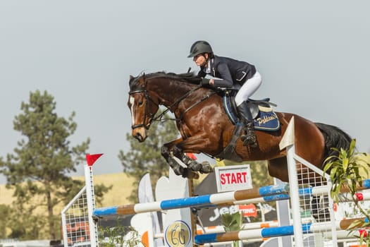 Horse Jumping Nationals Championship  scenes and close-up action of riders men woman at Shongweni Hillcrest outside Durban South Africa  10th Aug 2014