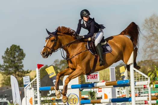 Horse Jumping Nationals Championship  scenes and close-up action of riders men woman at Shongweni Hillcrest outside Durban South Africa  10th Aug 2014
