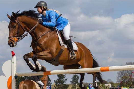Horse Jumping Nationals Championship  scenes and close-up action of riders men woman at Shongweni Hillcrest outside Durban South Africa  10th Aug 2014