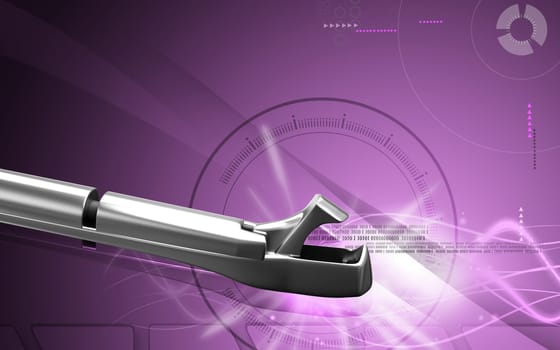 Digital illustration of Mini-Tip up colour background
