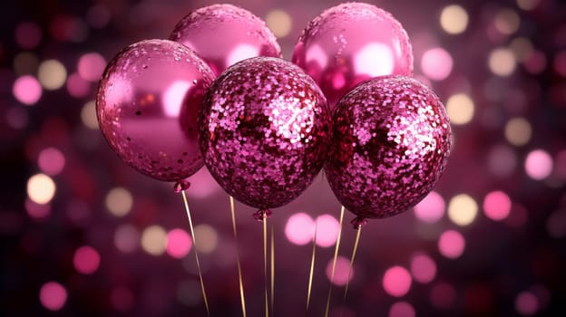 Metallic Helium Balloons, Generative AI, holidays