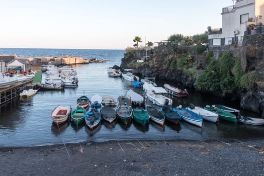 tourist pier with fishermen wod boat