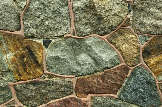 Feldsteinmauer / Fieldstone Wall