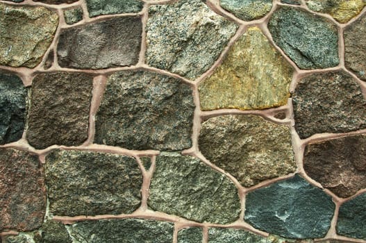 Feldsteinmauer / Fieldstone Wall