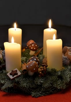 Advent wreath