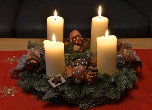 Advent wreath